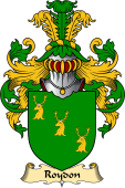 Welsh Family Coat of Arms (v.23) for Roydon (of Is-Coed, Denbighshire)