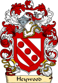 English or Welsh Family Coat of Arms (v.23) for Heywood (1594)