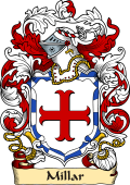 English or Welsh Family Coat of Arms (v.23) for Millar (Ref Berry)