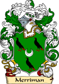 English or Welsh Family Coat of Arms (v.23) for Merriman (Brook-Street, London)