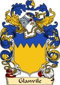 English or Welsh Family Coat of Arms (v.23) for Glanvile (or Glanville)