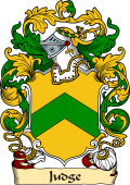 English or Welsh Family Coat of Arms (v.23) for Judge (Ref Berry)