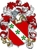 English or Welsh Coat of Arms for Roddam (or Rodham)