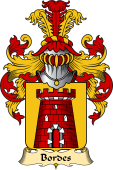 French Family Coat of Arms (v.23) for Bordes