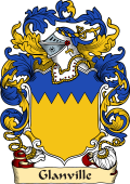 English or Welsh Family Coat of Arms (v.23) for Glanville (or Glanvile)