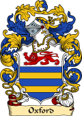 English or Welsh Family Coat of Arms (v.23) for Oxford