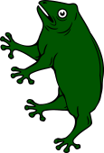 Toad or Frog Rampant
