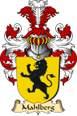 v.23 Coat of Family Arms from Germany for Mahlberg