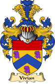 English Coat of Arms (v.23) for the family Vivian