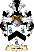 English Coat of Arms (v.23) for the family Coventry