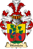 v.23 Coat of Family Arms from Germany for Weinlein