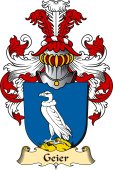 v.23 Coat of Family Arms from Germany for Geier