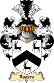 English Coat of Arms (v.23) for the family Rogers