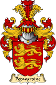 Welsh Family Coat of Arms (v.23) for Pedwardine (of Herefordshire)