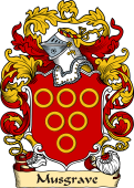 English or Welsh Family Coat of Arms (v.23) for Musgrave