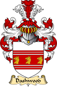 English Coat of Arms (v.23) for the family Dashwood