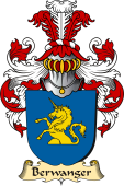v.23 Coat of Family Arms from Germany for Berwanger