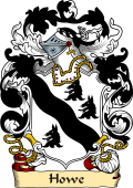 English or Welsh Family Coat of Arms (v.23) for Howe (or How)