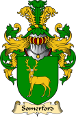 English Coat of Arms (v.23) for the family Somerford