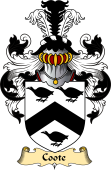 English Coat of Arms (v.23) for the family Coote