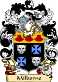English or Welsh Family Coat of Arms (v.23) for Milborne