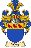 English Coat of Arms (v.23) for the family Wray or Wrey