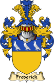English Coat of Arms (v.23) for the family Frederick