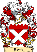 English or Welsh Family Coat of Arms (v.23) for Bevis (ref Berry)