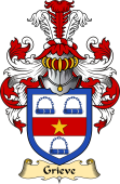 English Coat of Arms (v.23) for the family Grieve