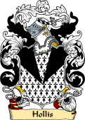 English or Welsh Family Coat of Arms (v.23) for Hollis