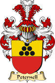 v.23 Coat of Family Arms from Germany for Peternell