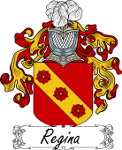 Araldica Italiana Coat of arms used by the Italian family Regina