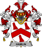 Irish Family Coat of Arms (v.25b) Hamlin or O'Hamlin