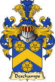 French Family Coat of Arms (v.23) for Champs (des)