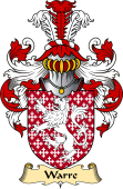 English Coat of Arms (v.23) for the family Warre