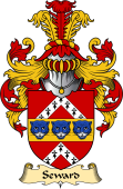 English Coat of Arms (v.23) for the family Seward