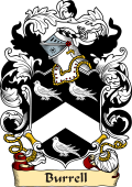 English or Welsh Family Coat of Arms (v.23) for Burrell (Northumberland)