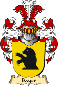 v.23 Coat of Family Arms from Germany for Bayer