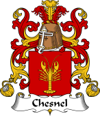 Coat of Arms from France for Chesnel