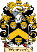 English or Welsh Family Coat of Arms (v.23) for Wentworth