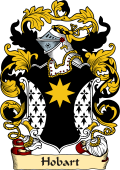 English or Welsh Family Coat of Arms (v.23) for Hobart (Blickinge and Intwood, Norfolk)