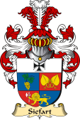 v.23 Coat of Family Arms from Germany for Siefart