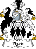 English Coat of Arms for the family Pigott