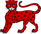 Leopard Statant Guardant