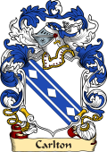 English or Welsh Family Coat of Arms (v.23) for Carlton