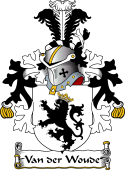 Dutch Coat of Arms for Van der Woude