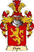 French Family Coat of Arms (v.23) for Chaix