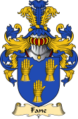 English Coat of Arms (v.23) for the family Fane