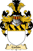 English Coat of Arms (v.23) for the family Corbin or Corben
