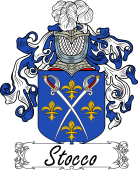 Araldica Italiana Coat of arms used by the Italian family Stocco